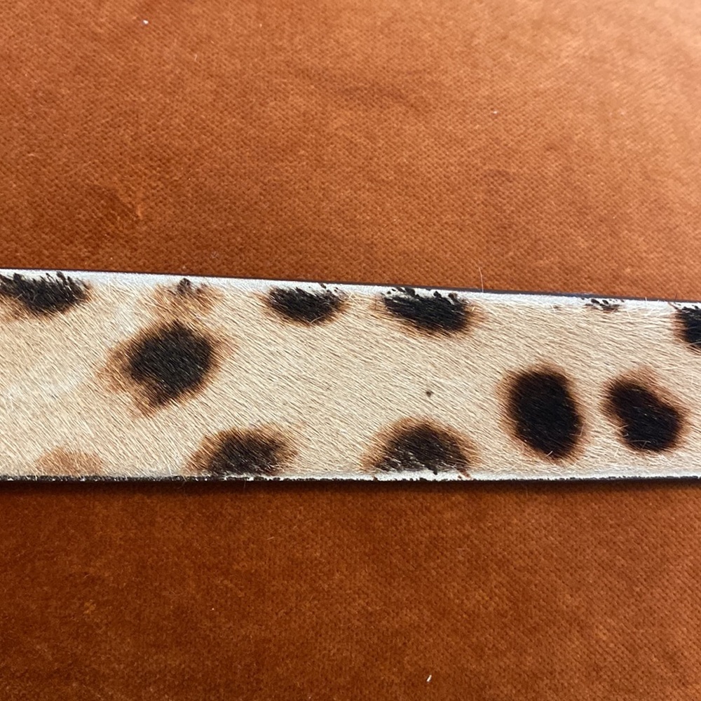 Dolce & Gabbana leather belt with cheetah print - Picture 8 of 9